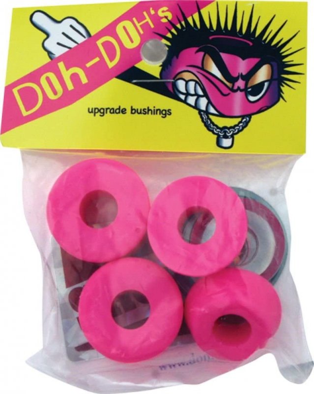 Купить Амортизаторы для скейта Shortys Doh Neon 96a pink