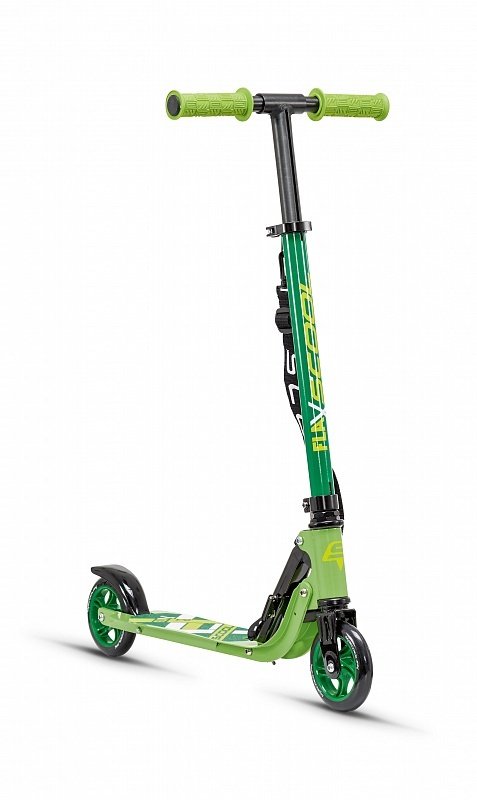 Самокат SCOOL Flax 8.1 2510 зелено-желтый Купить Самокат SCOOL Flax 8.1 2510 зелено-желтый