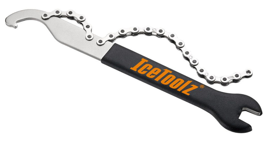 Купить Хлыст с педальным ключом ICETOOLZ 34S4 для многоскоростных кассет