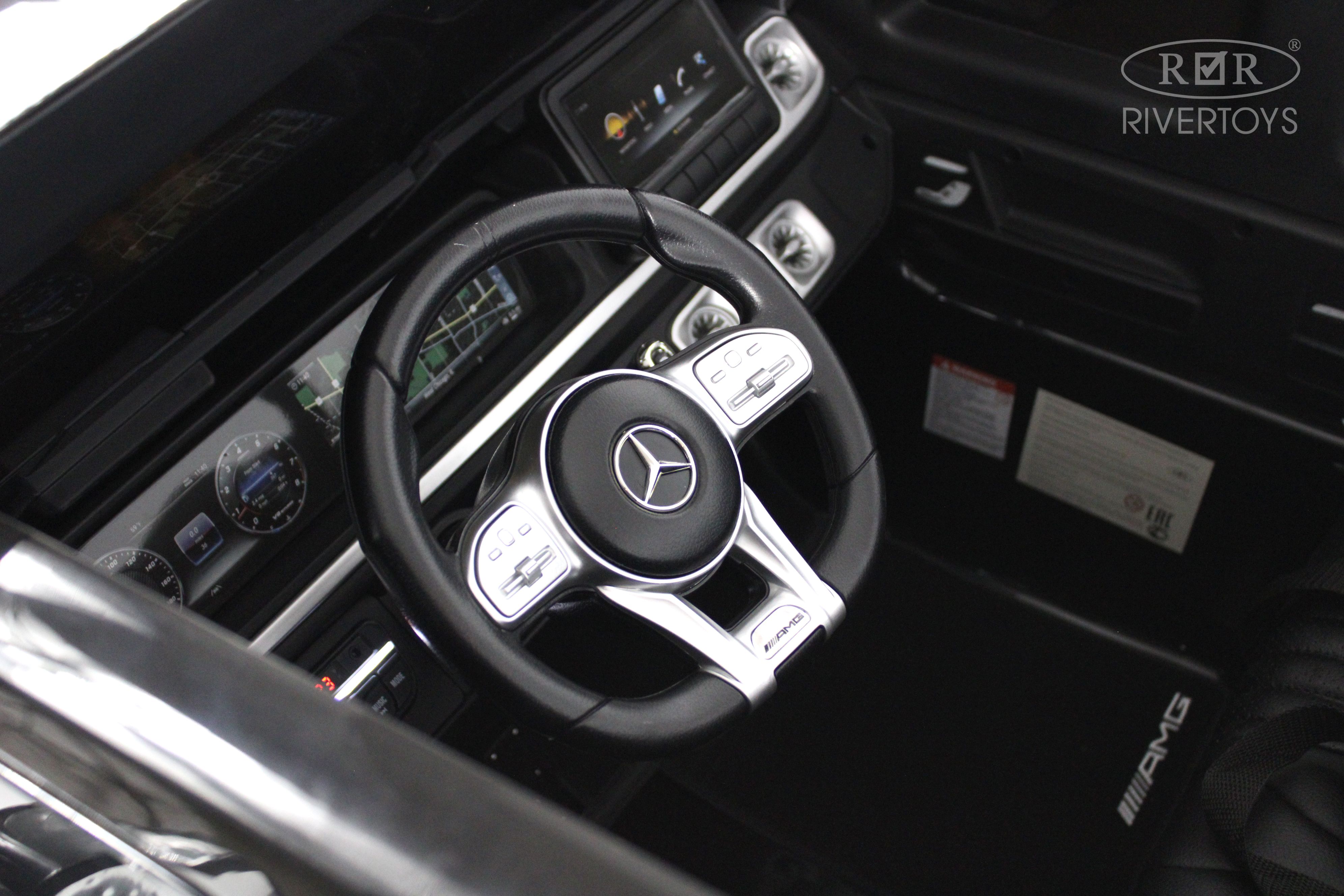 Купить Детский электромобиль RIVERTOYS Mercedes Benz G63 Y777YY