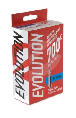 Купить Камера EVOLUTION 700 x 23/28C (23/28-622/635) FV60 мм бутиловая