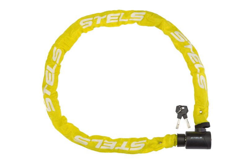 Купить Велозамок цепь на ключе 85803 6x1200mm Yellow Chain