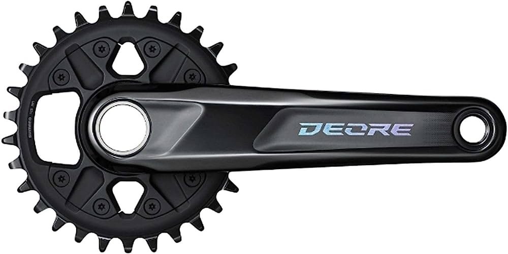 Купить Система SHIMANO DEORE FC-M6120-1, 170 мм, 30Т, интегрированный вал, для 1x12 ск.