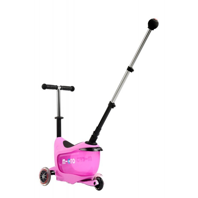 Самокат Micro Mini2go Deluxe Plus розовый Купить Самокат Micro Mini2go Deluxe Plus розовый