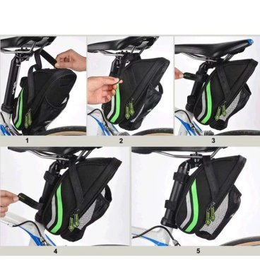 Купить Сумка велосипедная Rockbros C7-BK, черный