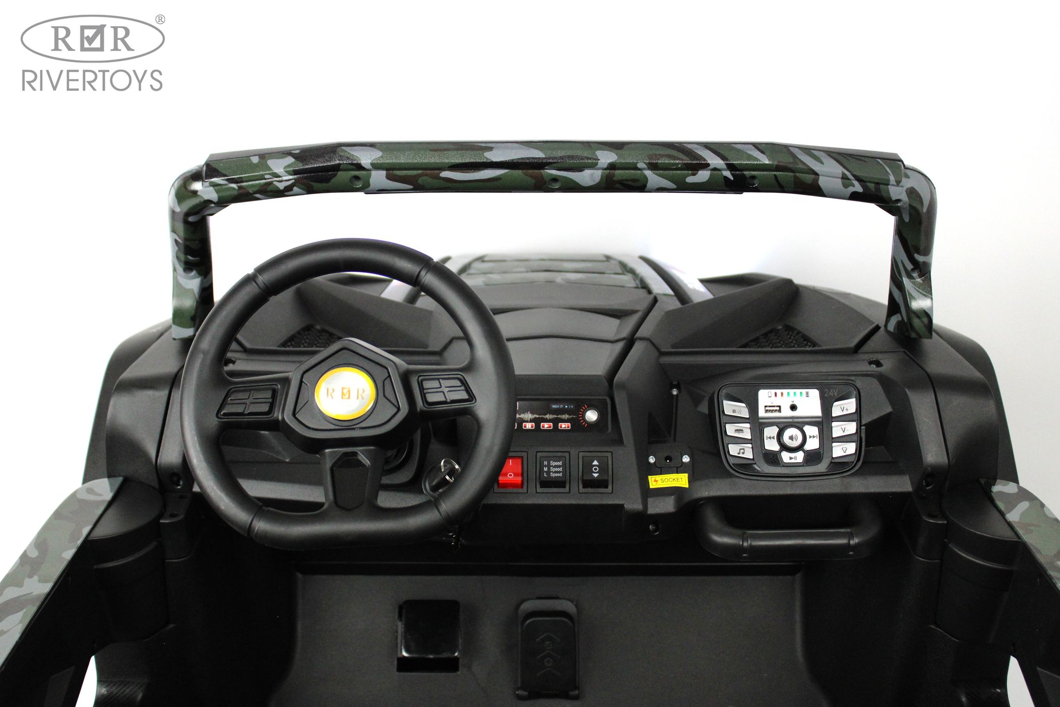 Купить Детский электромобиль RIVERTOYS M222MM Квадроцикл Spider