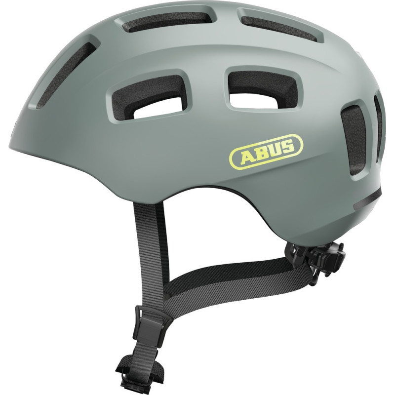 Купить Шлем детский ABUS Youn-I 2.0 с LED, M (52-57 см), серый