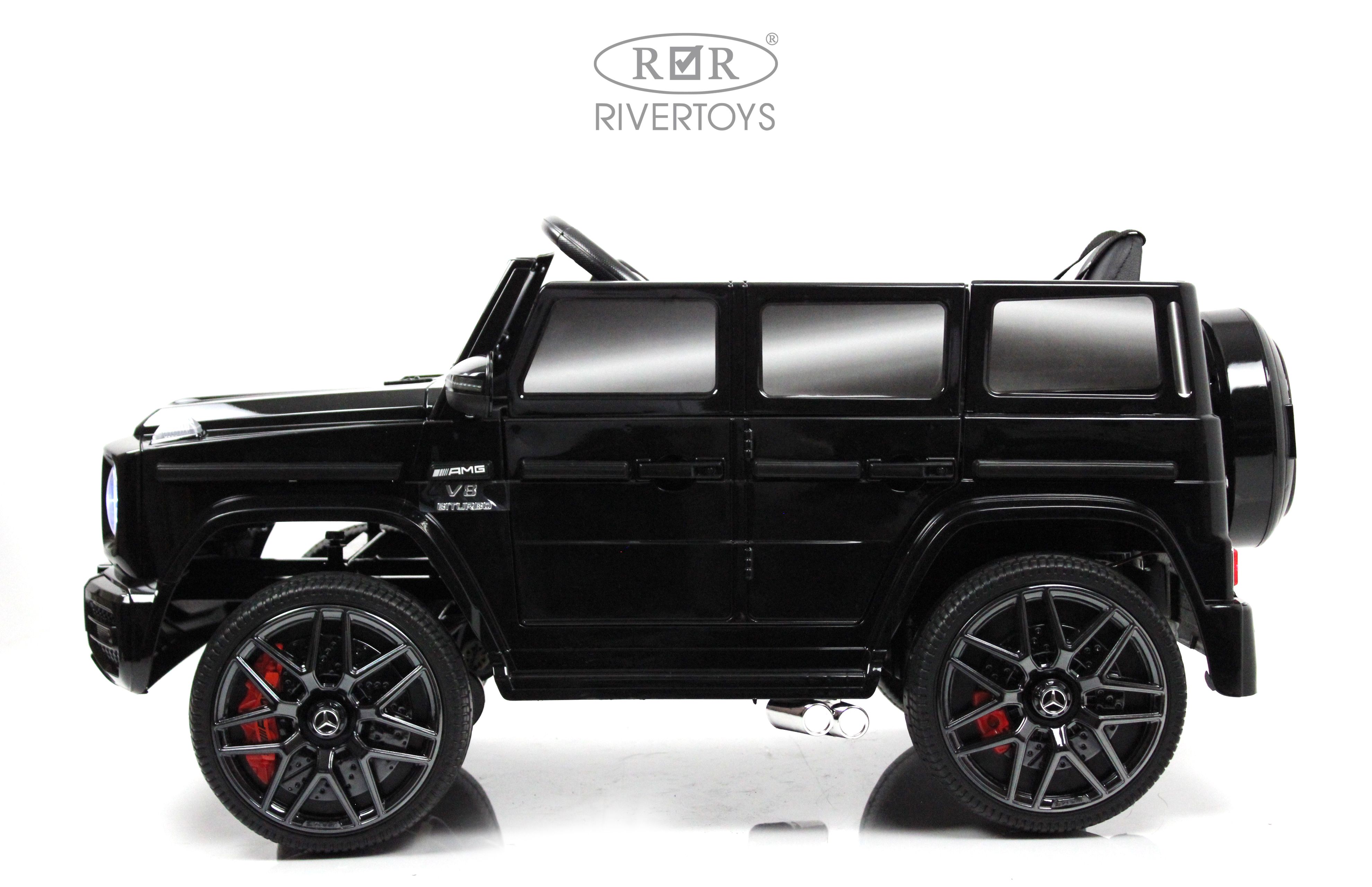 Купить Детский электромобиль RIVERTOYS Mercedes-Benz G63 O111OO