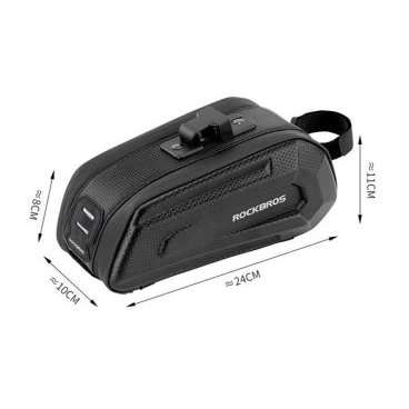 Купить Сумка велосипедная Rockbros B69, черный
