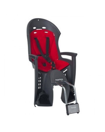Купить Детское кресло HAMAX SMILEY W/LOCKABLE BRACKET серый/красный 552032
