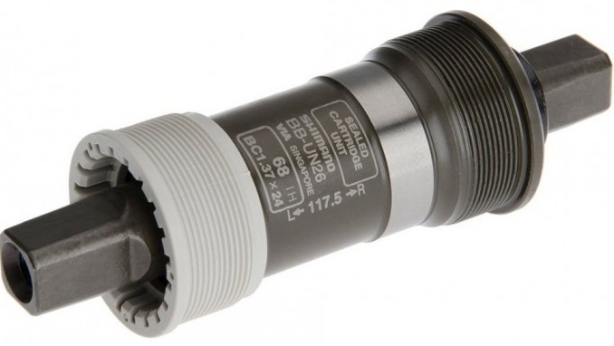 Купить Каретка SHIMANO UN26 68/117.5мм, квадрат, ABBUN26B17X
