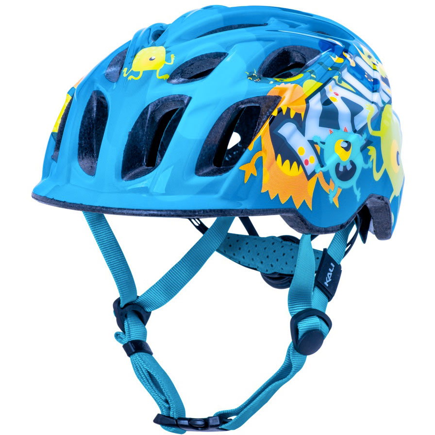 Купить Шлем KALI Chakra Child Monsters, XS 44-50см, синий