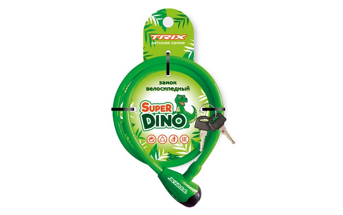 Купить Велозамок TRIX Super Dino 12×800мм