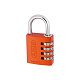 Купить Велозамок ABUS 724/40 orange навесной кодовый