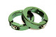 Купить Руч./фиксаторы кольцевые СLR алюминиевый анодированный зеленые CLARK`S